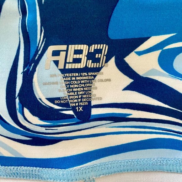 RB3 Activewear Shorts Women's 1X NEW - Picture 5 of 6